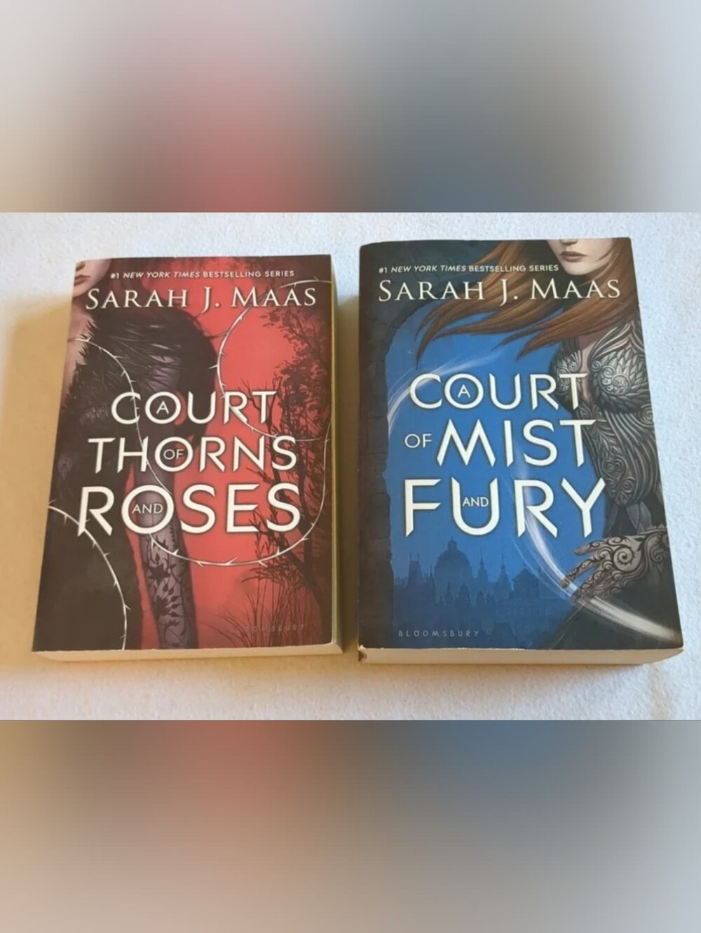 A Court Of Thorns & Roses+ A Court Of Mist & Fury Oop Paperback Sarah J Maas